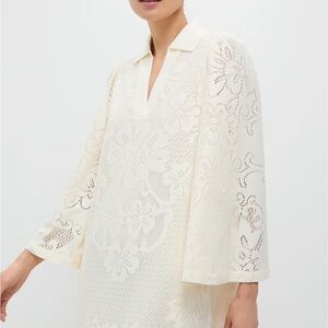 Tuckernuck Cream and lace dress
